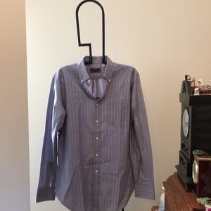 Hathaway men’s button down dress shirt.